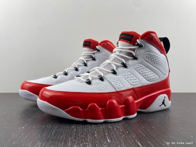 Red Jordan Gym 302370-160 White 9 Retro Air 0814